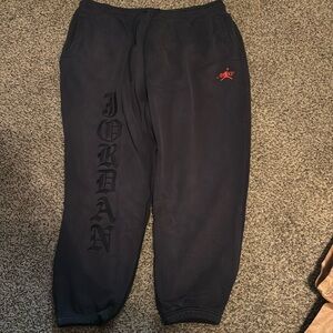 Jordan x Awake 3XL Pants , 3XL Hoodie. Plant Match Set. Black Color